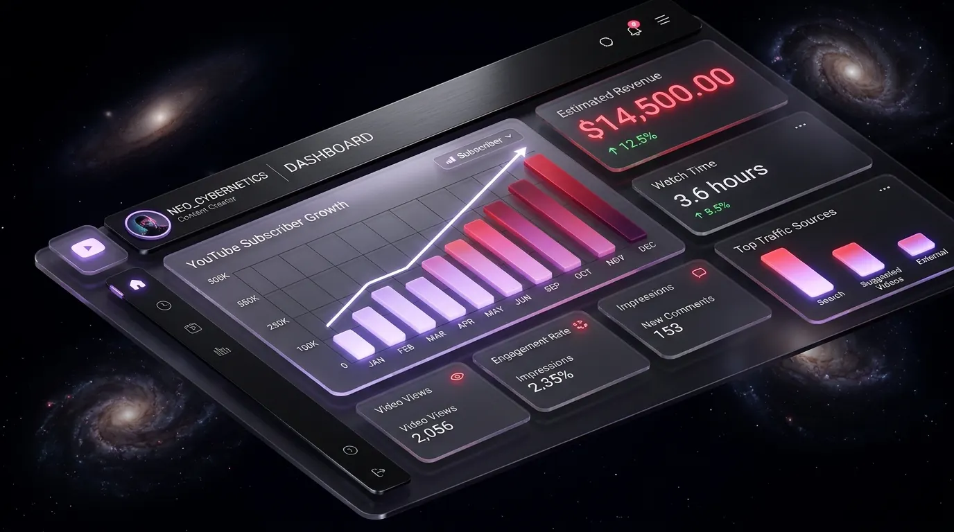SocialStatsIQ Creator Intelligence Dashboard Preview